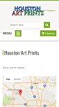 Mobile Screenshot of houstonartprints.com